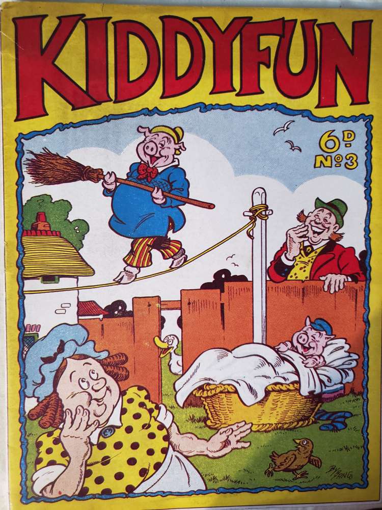 Book Cover For Kiddyfun Album 1953