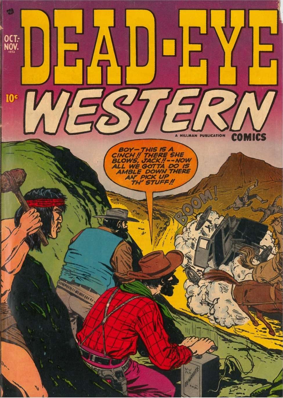 Book Cover For Dead-Eye Western v2 10