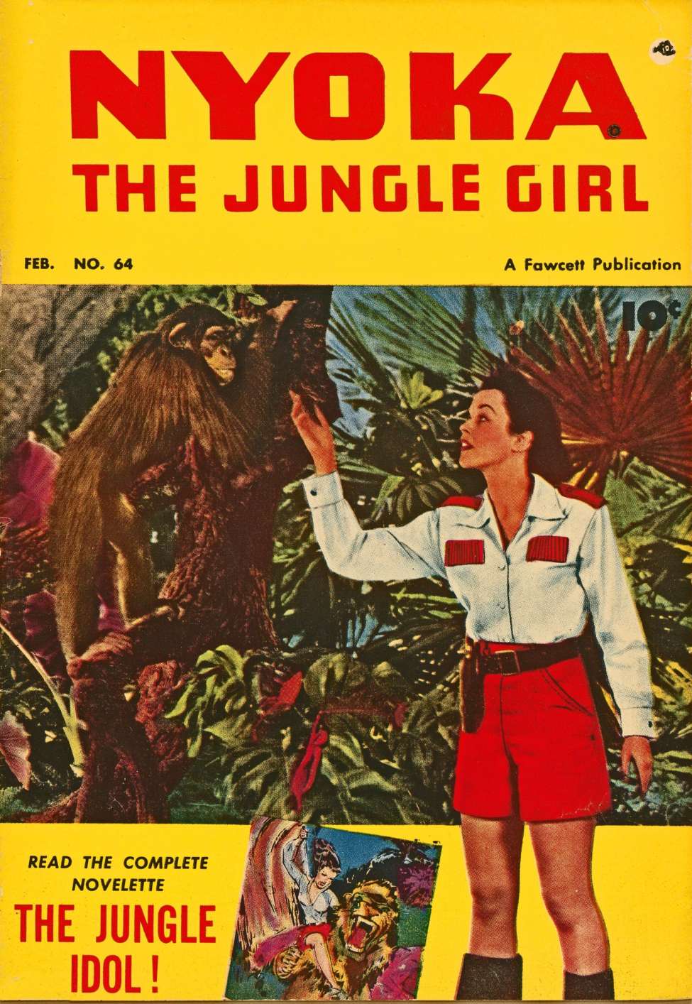 Book Cover For Nyoka the Jungle Girl 64 - Version 2
