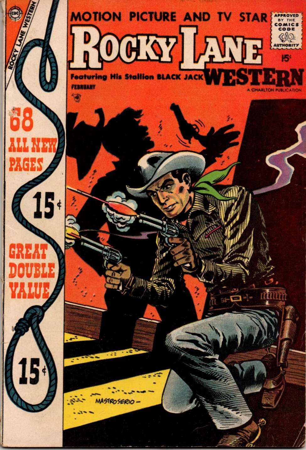 Comic Book Cover For Rocky Lane Western 79