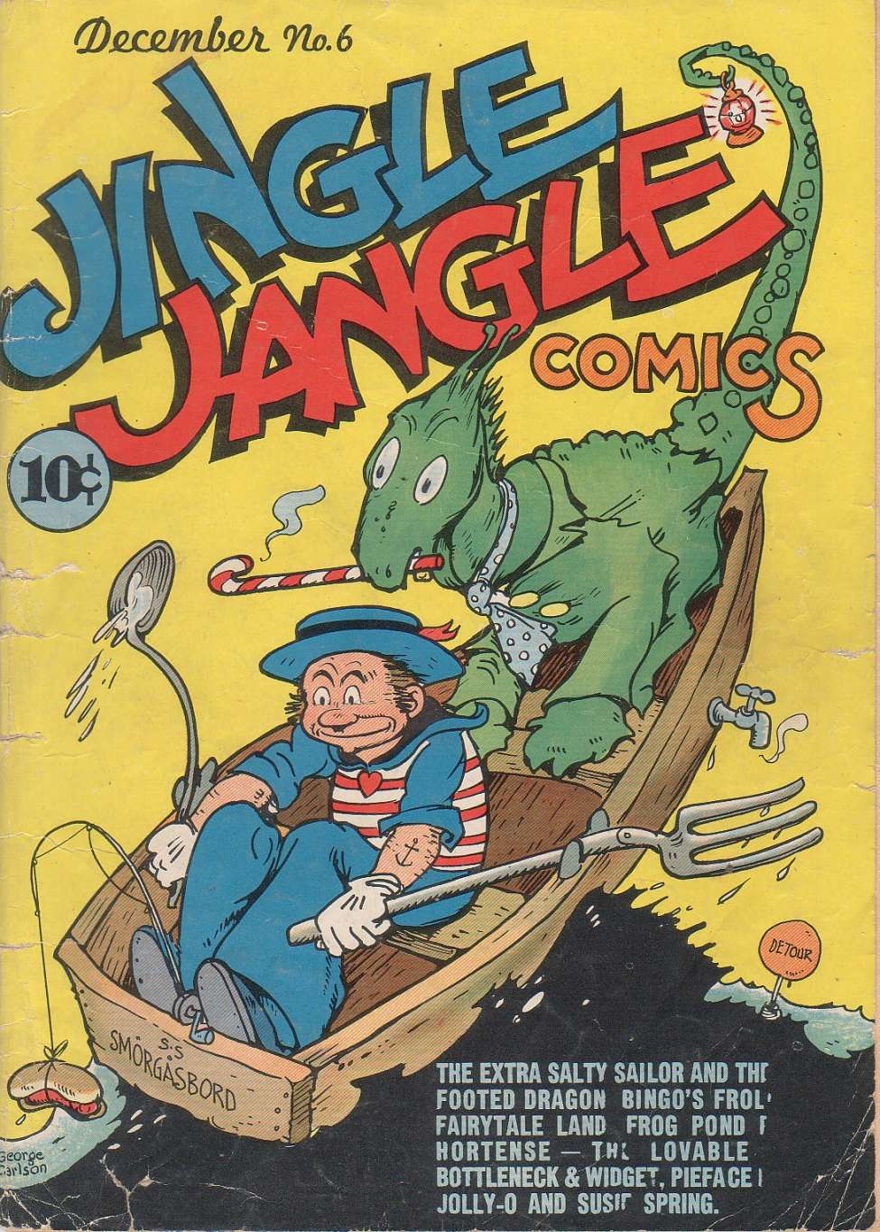 Comic Book Cover For Jingle Jangle Comics 6