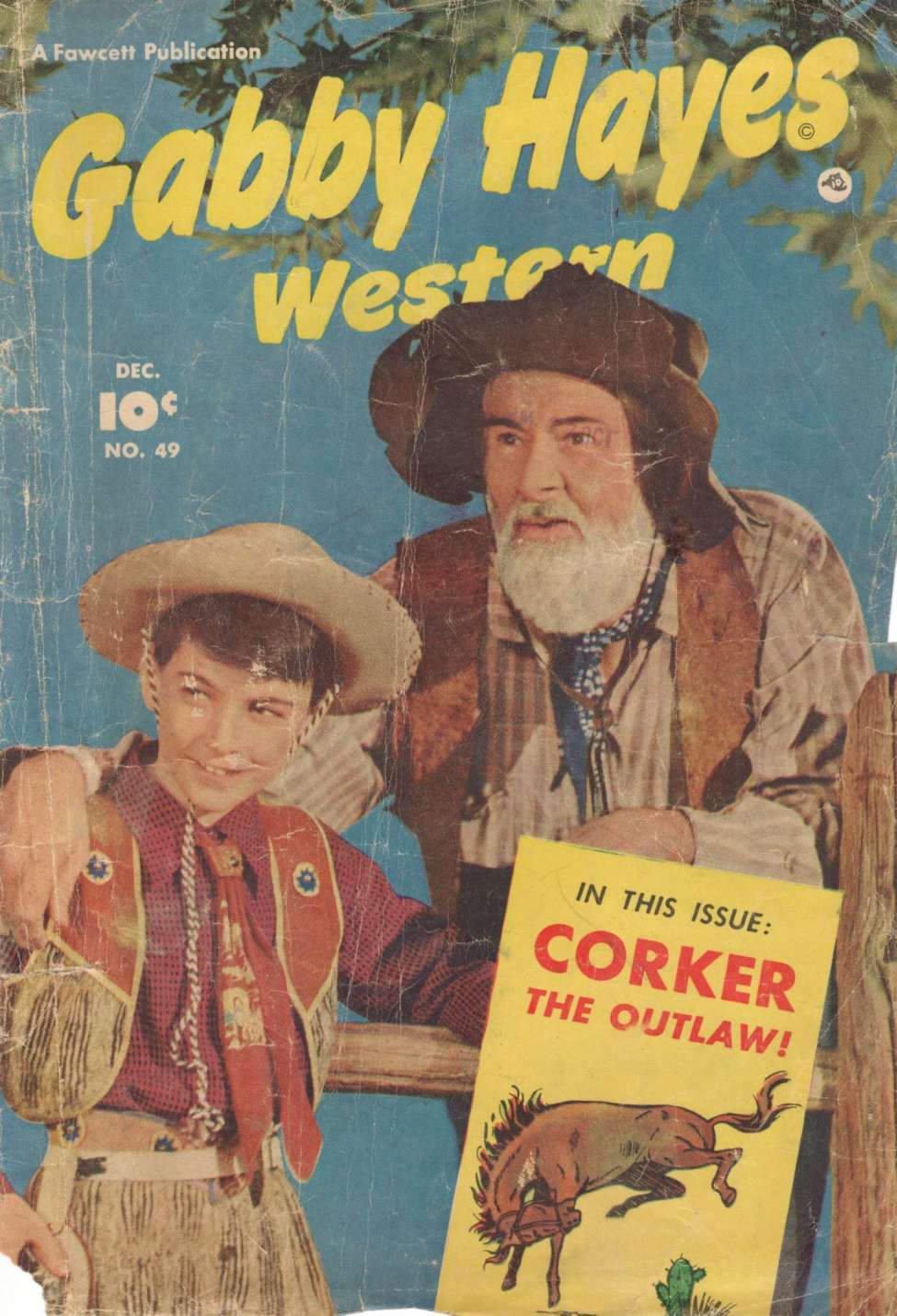 Comic Book Cover For Gabby Hayes Western 49 - Version 1