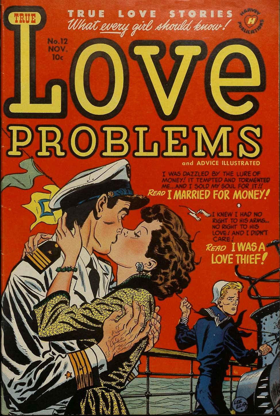 Comic Book Cover For True Love Problems and Advice Illustrated 12