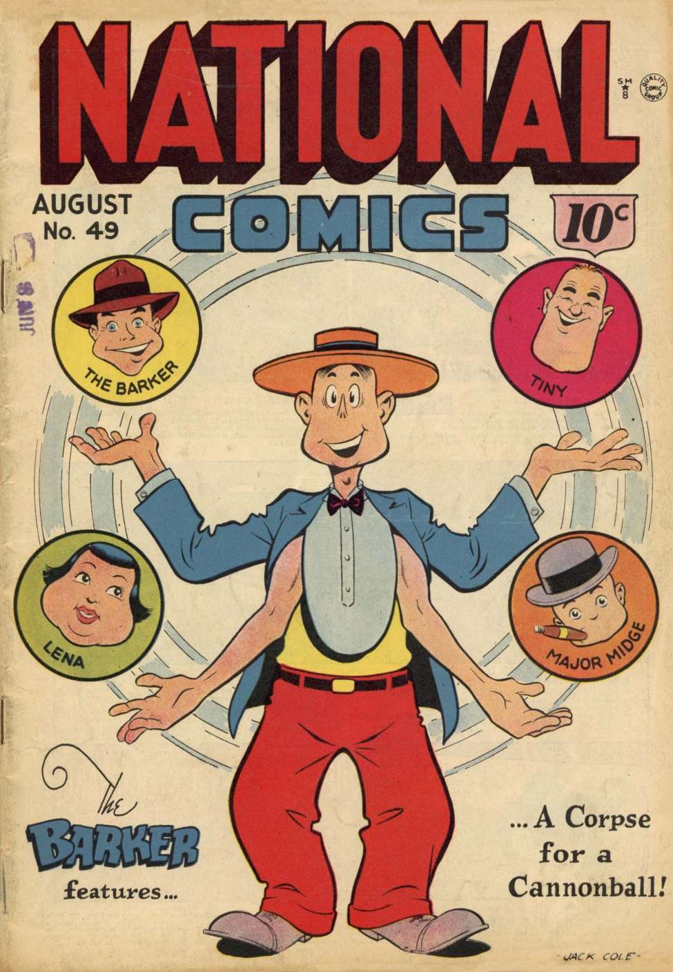 Book Cover For National Comics 49 - Version 2