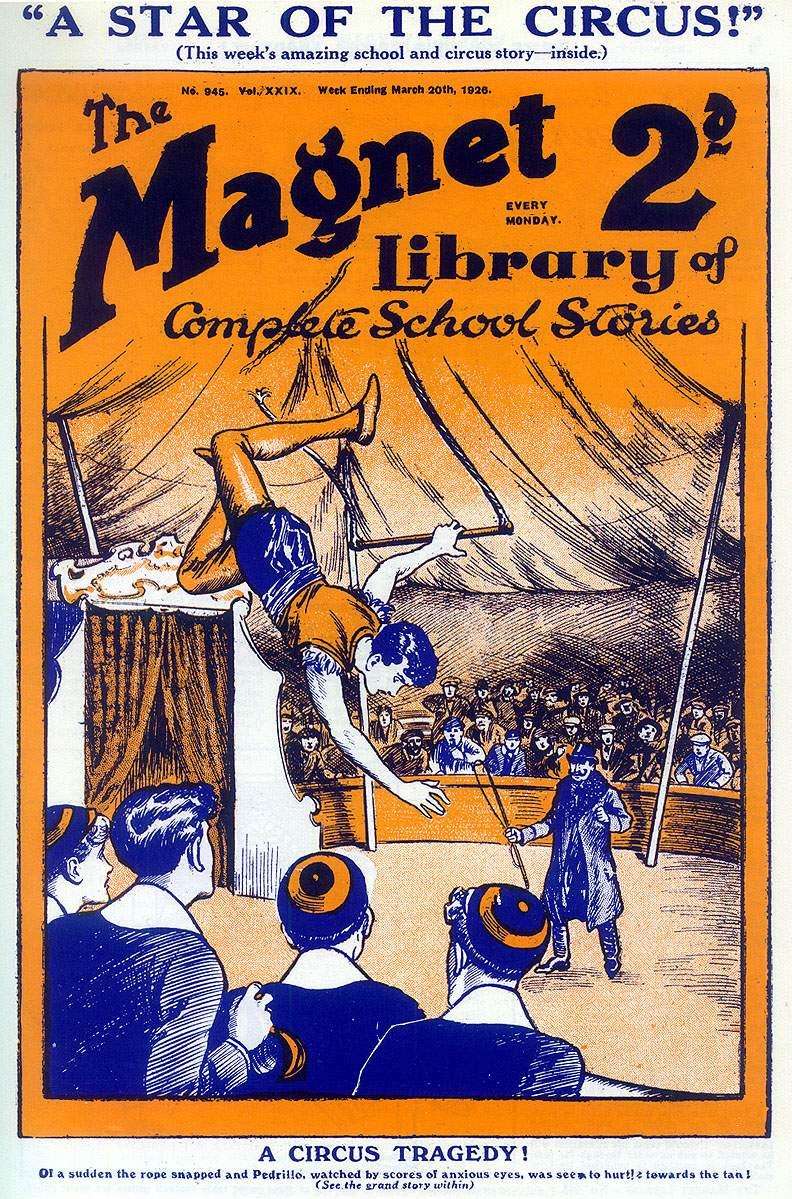Book Cover For The Magnet 945 - A Star of the Circus!