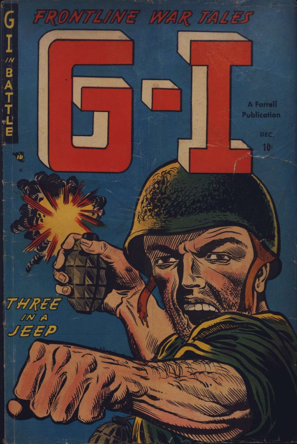 Comic Book Cover For G-I in Battle 3