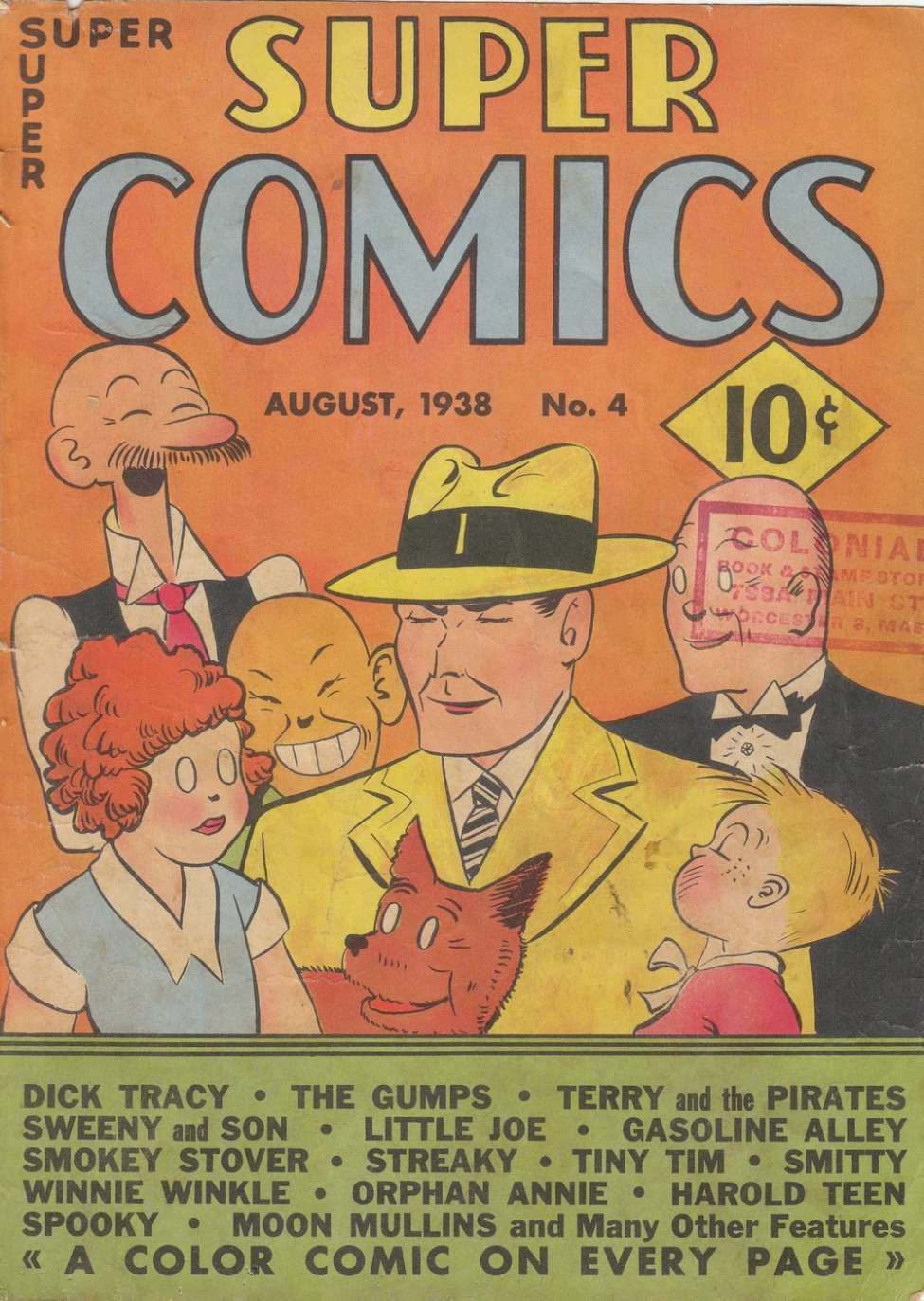 Super Comics 4 Dell Comics Western Publishing 