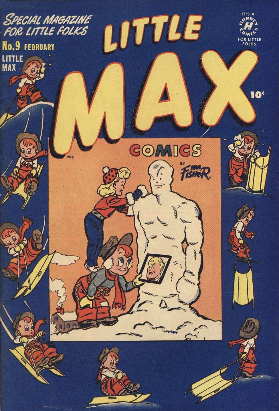 Comic Book Cover For Little Max Comics 9