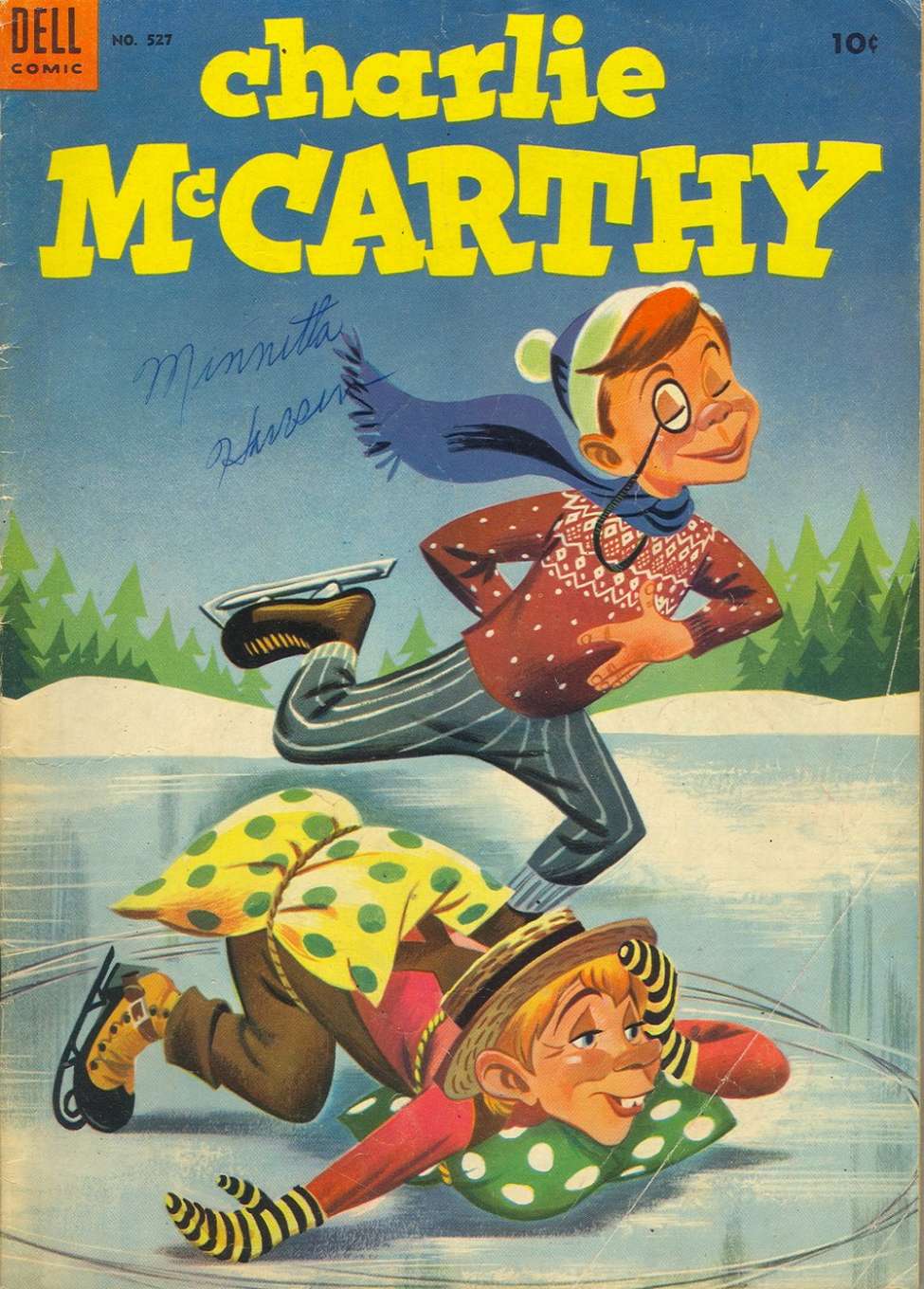 Comic Book Cover For 0527 - Charlie McCarthy