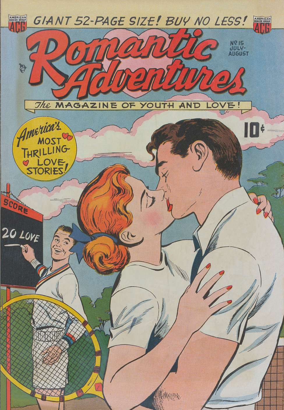 Comic Book Cover For Romantic Adventures 15