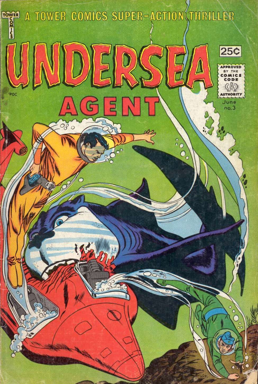 Book Cover For Undersea Agent 3