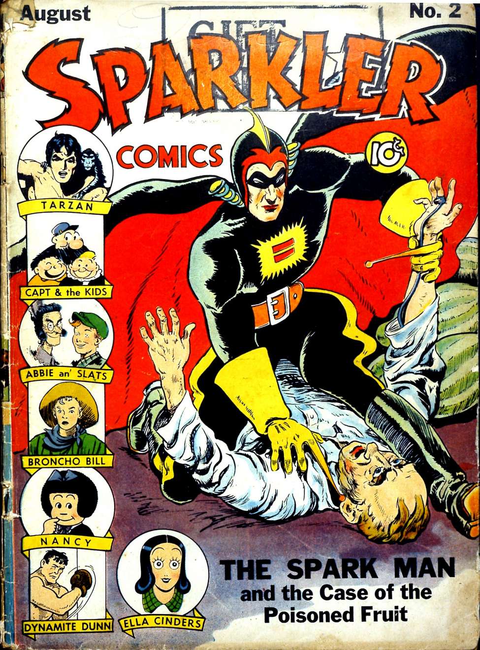 Book Cover For Sparkler Comics 2