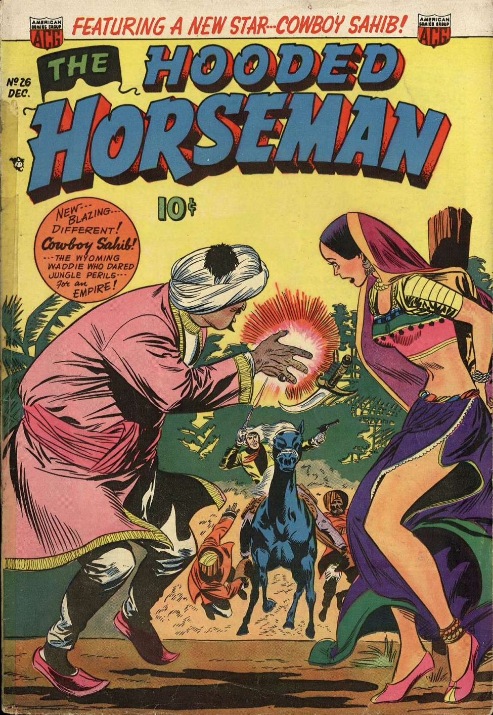 Comic Book Cover For The Hooded Horseman v1 26