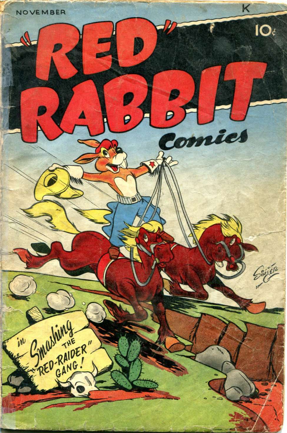Comic Book Cover For Red Rabbit 13