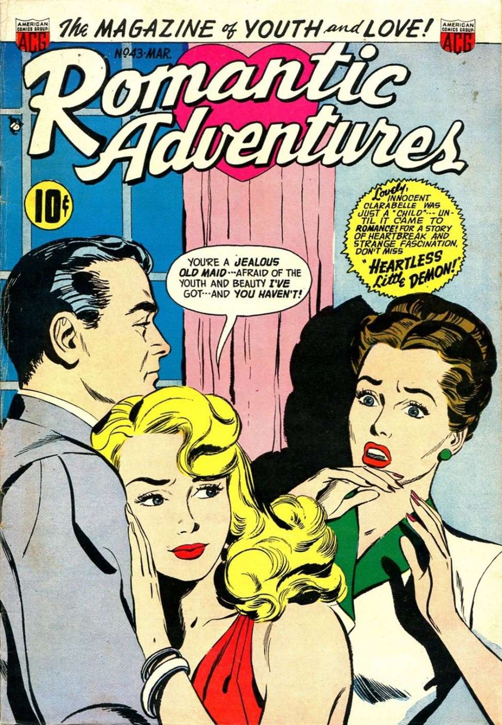 Comic Book Cover For Romantic Adventures 43