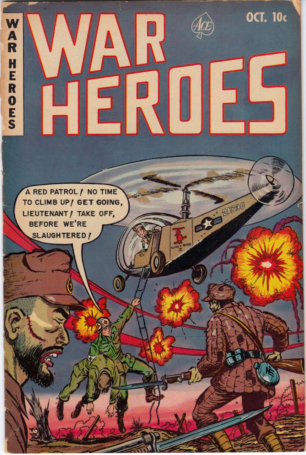 Comic Book Cover For War Heroes 4
