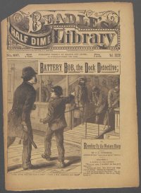 Large Thumbnail For Beadle's Half Dime Library 887 - Battery Bob, the Dock Detective