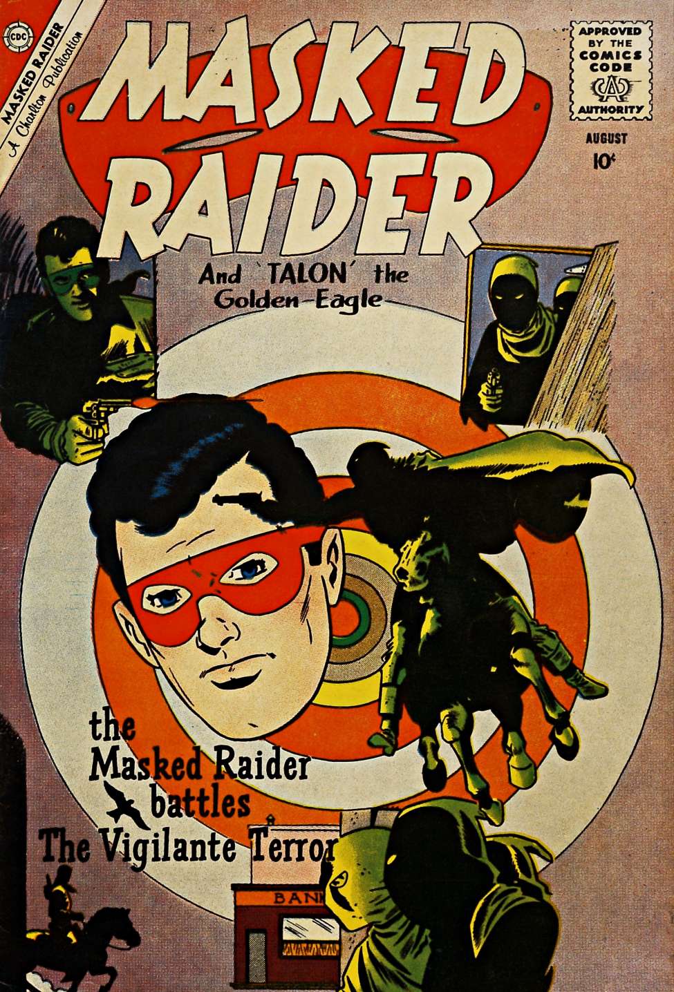 Comic Book Cover For Masked Raider 25 - Version 2