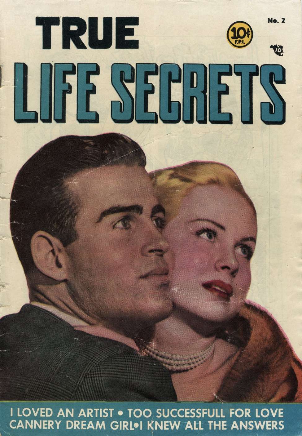 Comic Book Cover For True Life Secrets 2