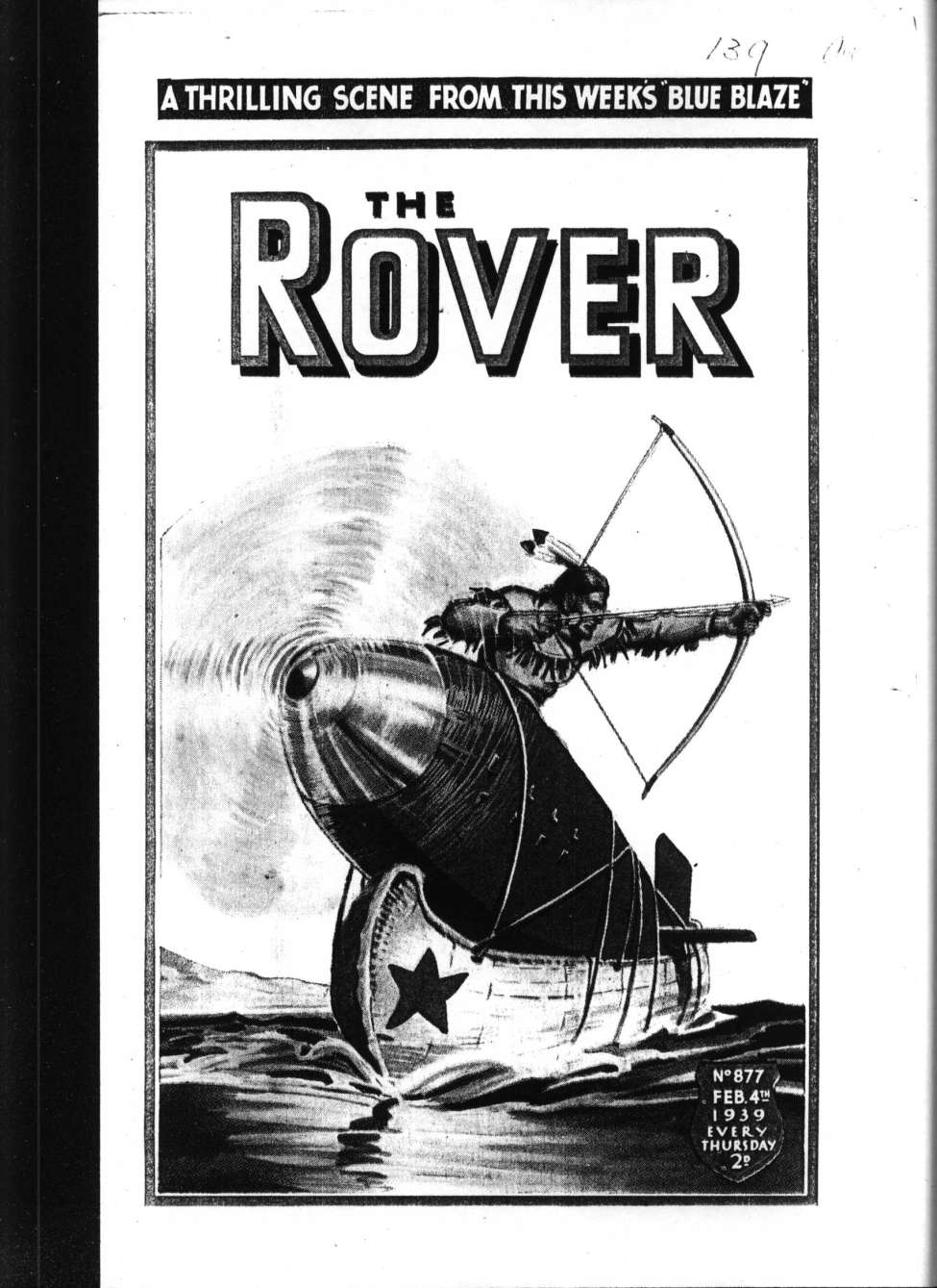 Book Cover For The Rover 877