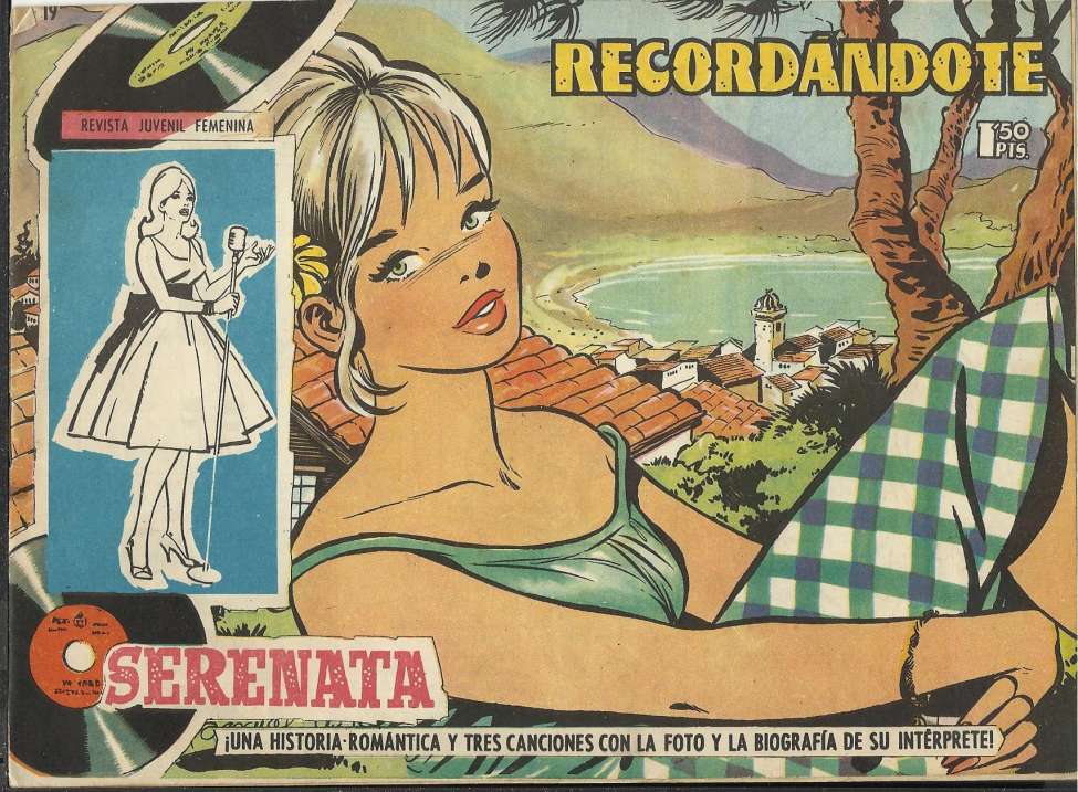 Comic Book Cover For Serenata 19 Recordándote