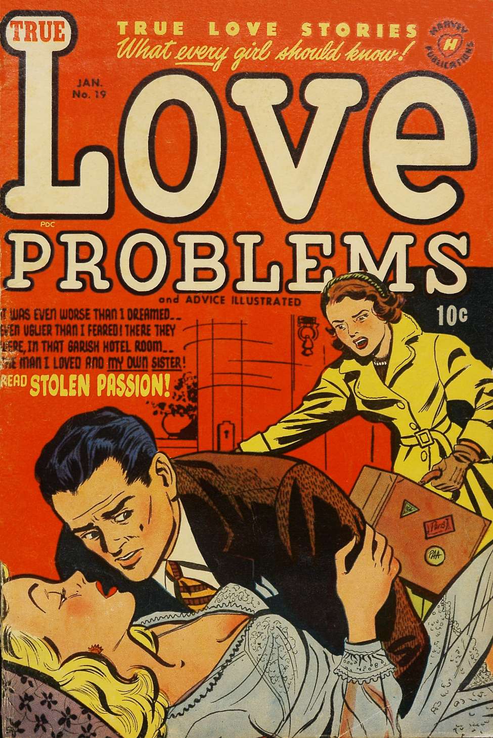 Book Cover For True Love Problems and Advice Illustrated 19
