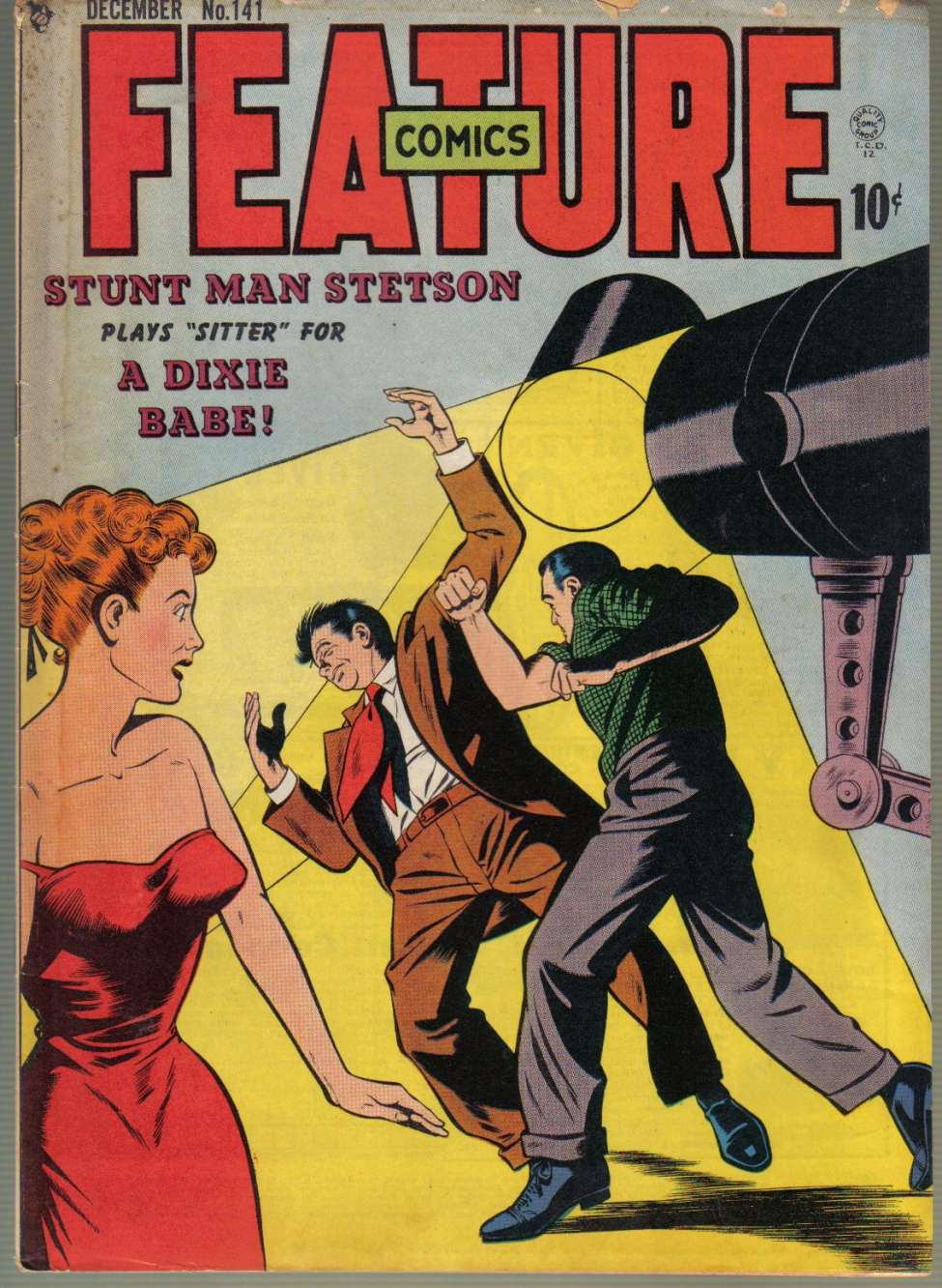 Comic Book Cover For Feature Comics 141 - Version 1