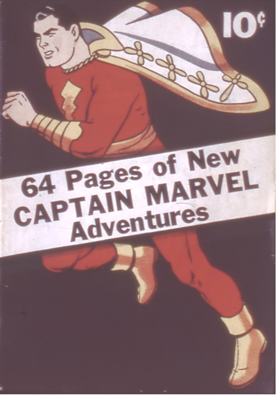 Book Cover For Captain Marvel Adventures 1 (fiche) - Version 1