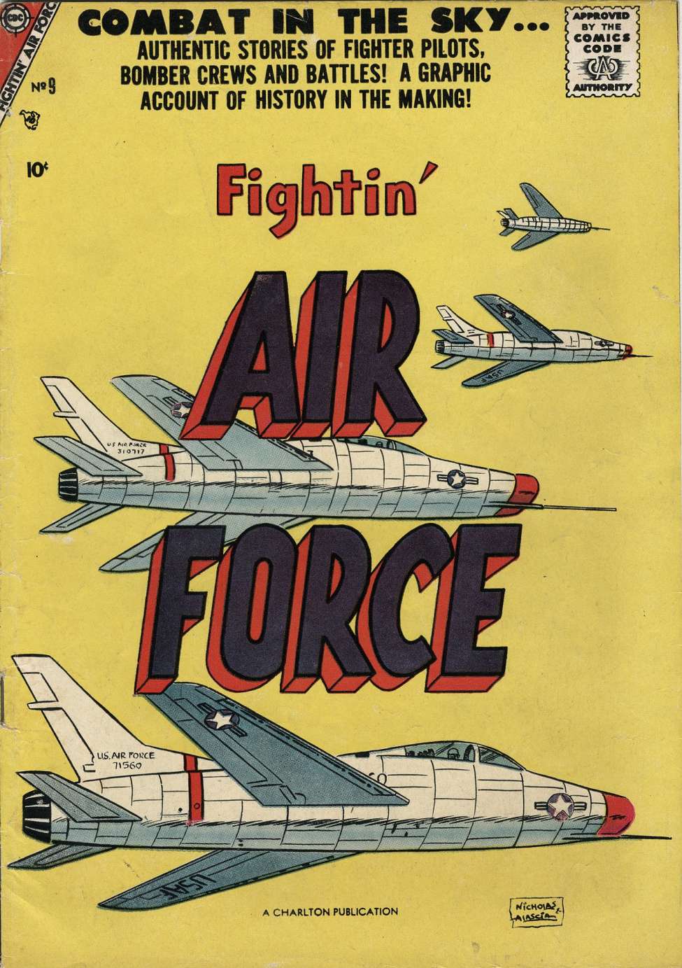 Book Cover For Fightin' Air Force 9