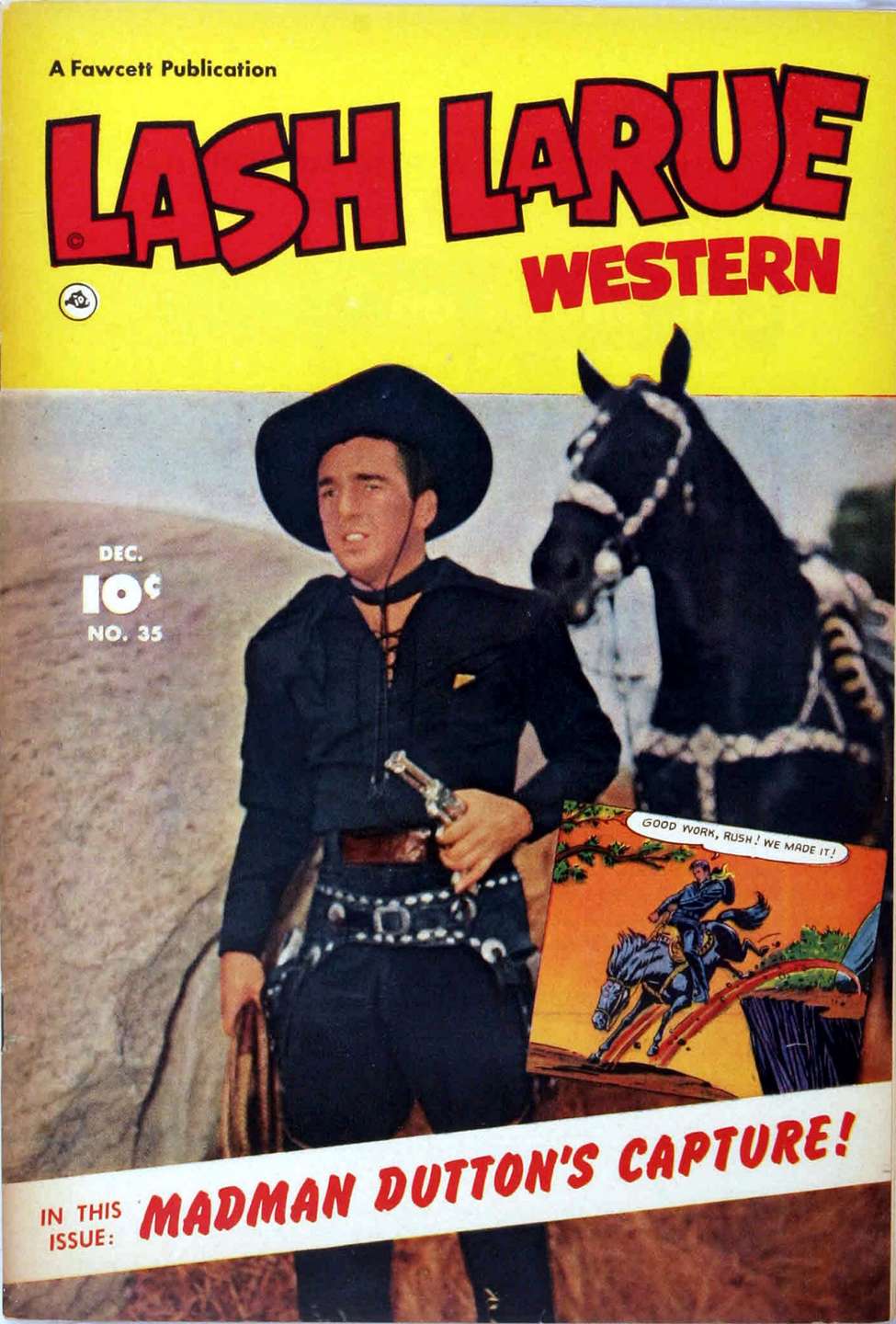 Book Cover For Lash LaRue Western 35
