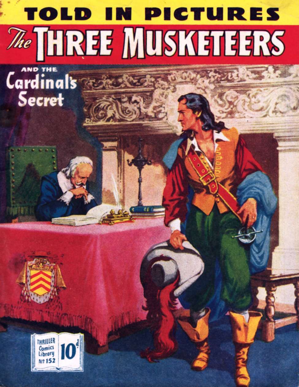 Book Cover For Thriller Comics Library 152 - The Cardinal's Secret