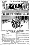 Cover For The Gem v2 174 - Tom Merry’s Treasure Island
