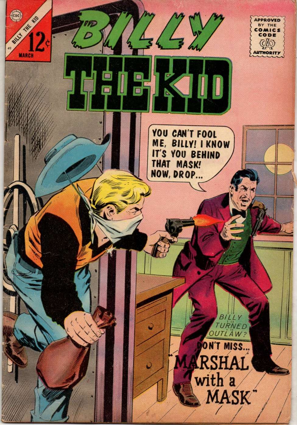 Comic Book Cover For Billy the Kid 49