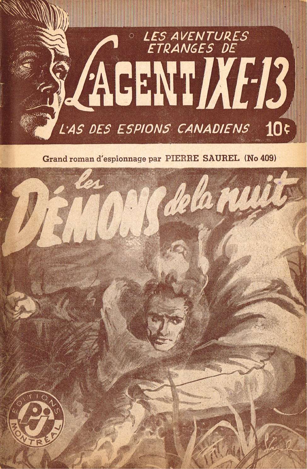 Book Cover For L'Agent IXE-13 v2 409 - Les démons de la nuit