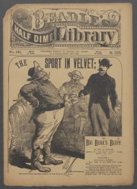 Large Thumbnail For Beadle's Half Dime Library 931 - Sport in Velvet