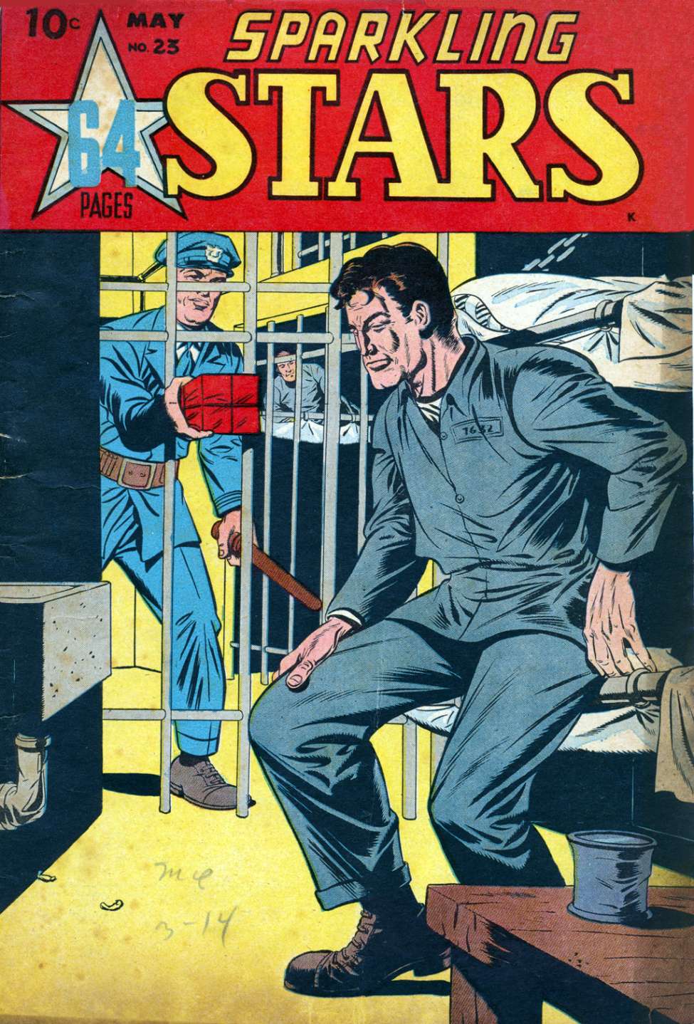 Comic Book Cover For Sparkling Stars 23