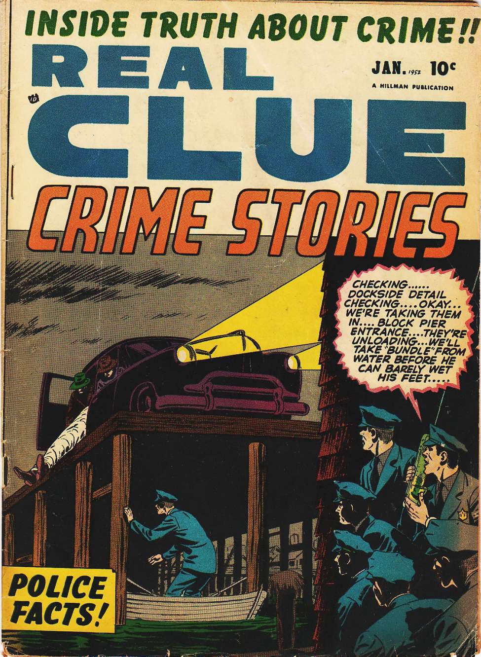 Book Cover For Real Clue Crime Stories v6 11