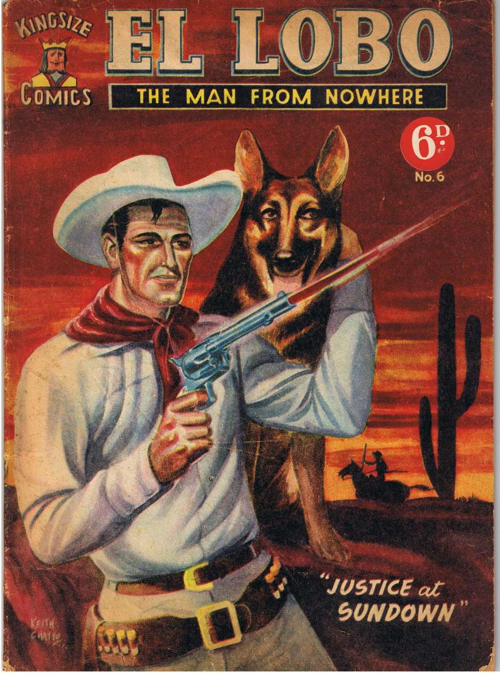 Book Cover For El Lobo The Man from Nowhere 6