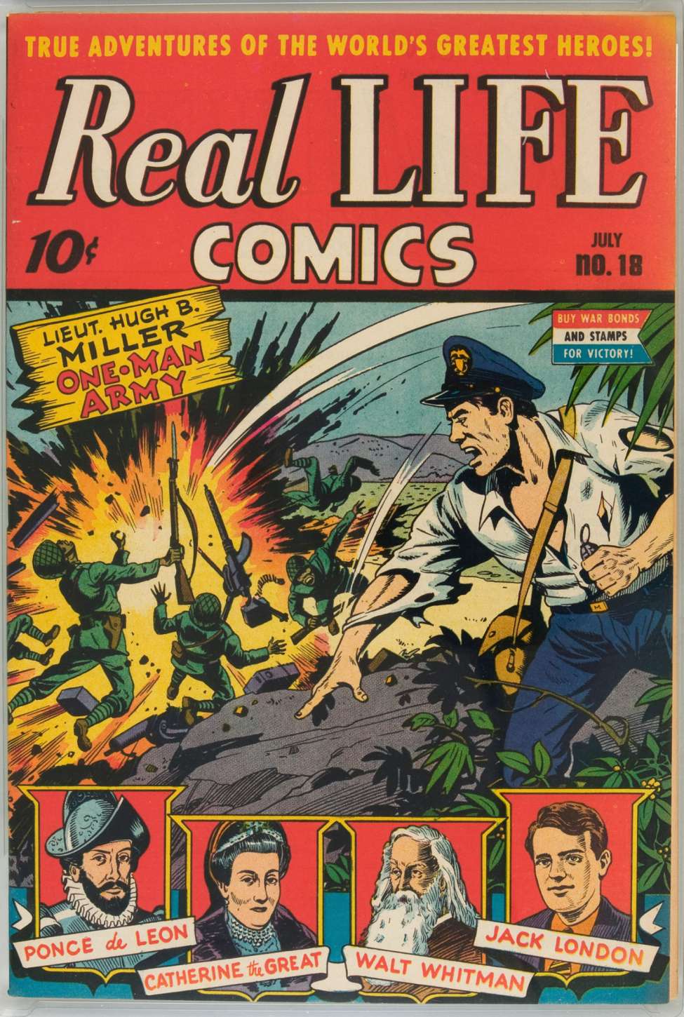 Real Life Comics 18 (Better / Nedor / Standard / Pines)