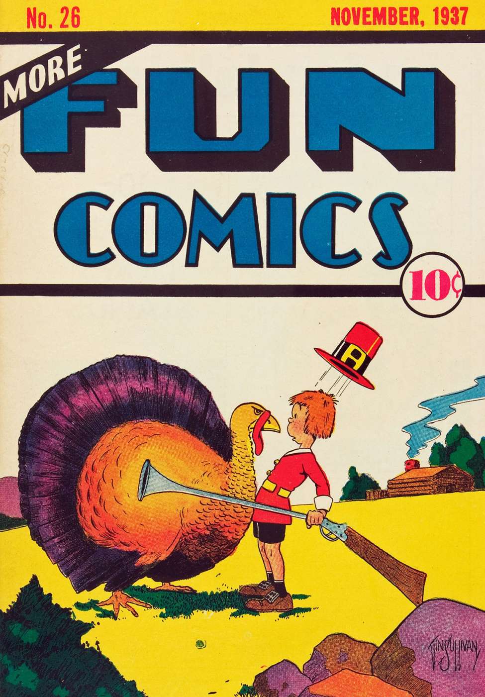 Book Cover For More Fun Comics 26