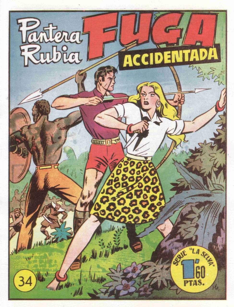 Book Cover For Pantera Rubia 25 - Fuga Accidentada