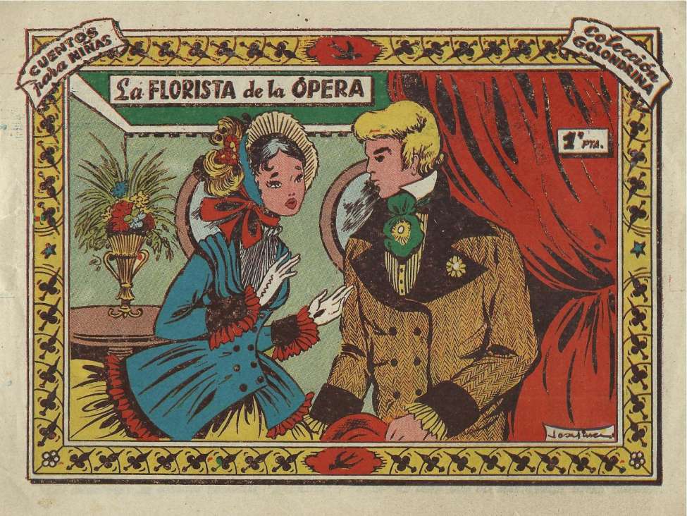 Comic Book Cover For Golondrina 5 - La Florista de la Ópera
