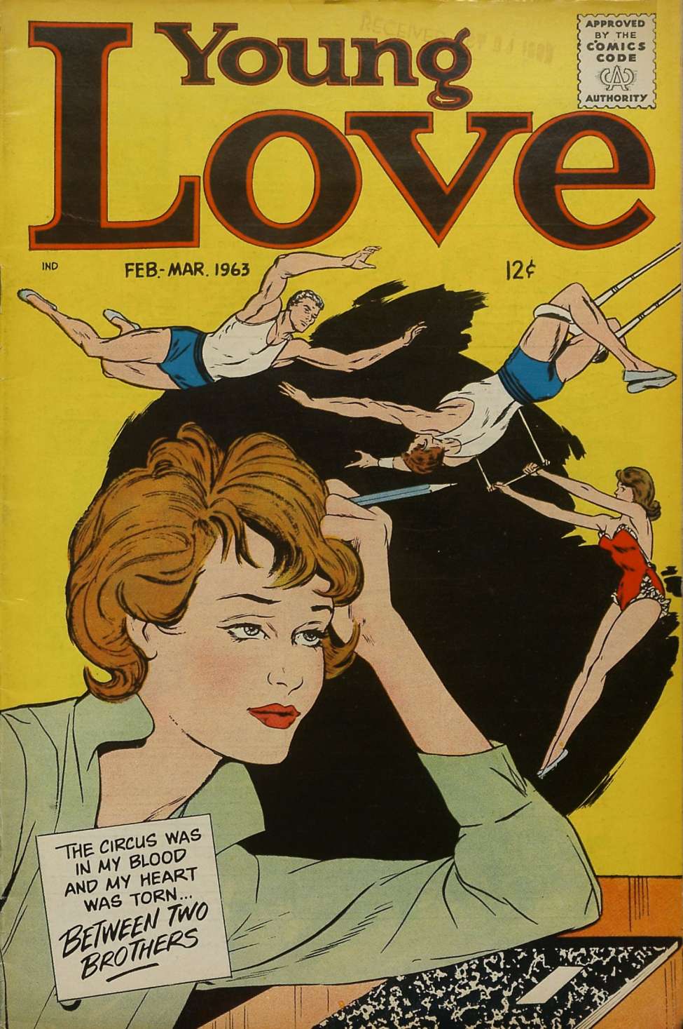 Comic Book Cover For Young Love v6 5 (alt)
