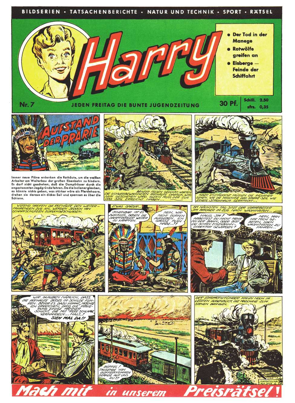 Book Cover For Harry, die bunte Jugendzeitung 7