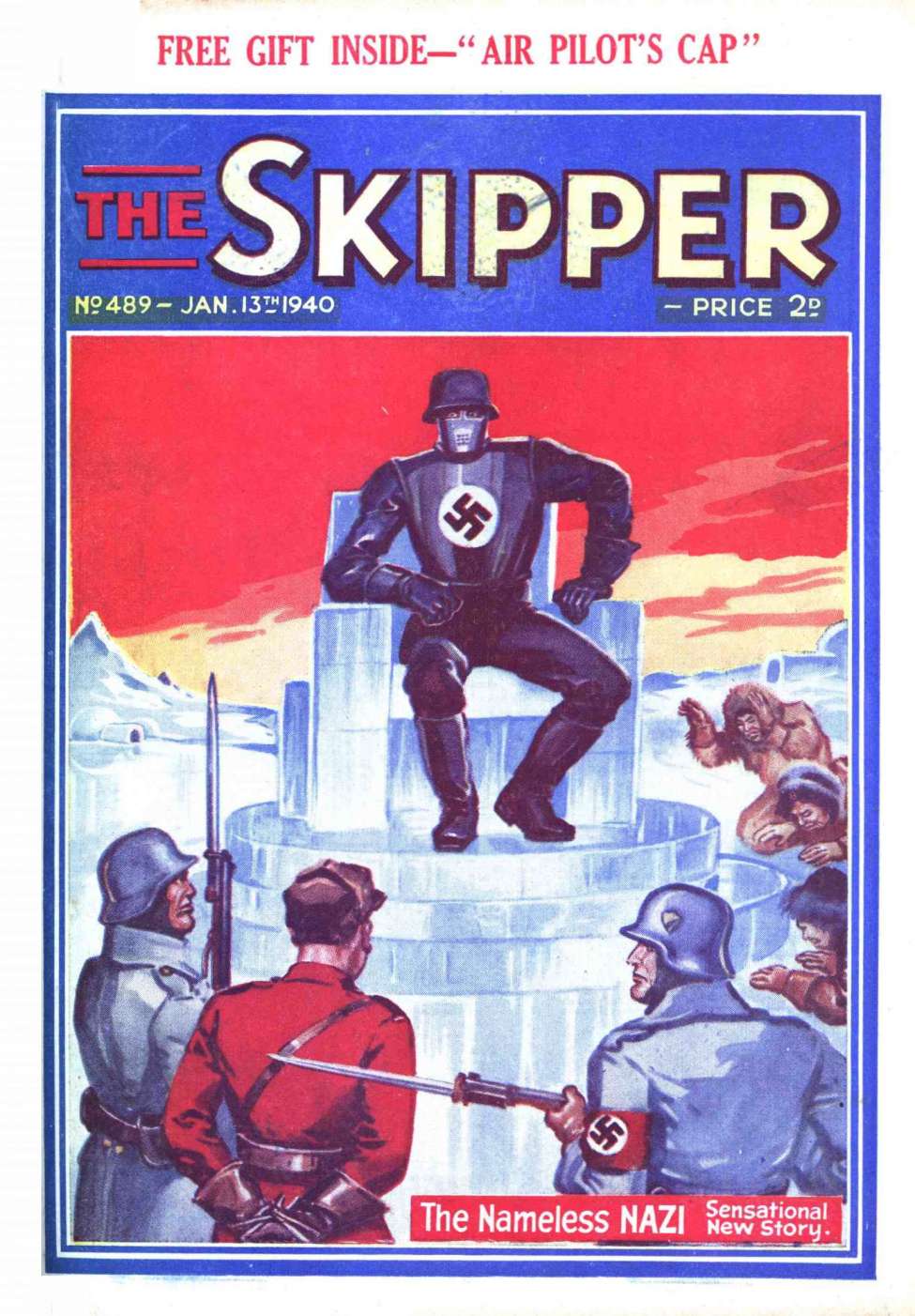 Comic Book Cover For The Skipper 489