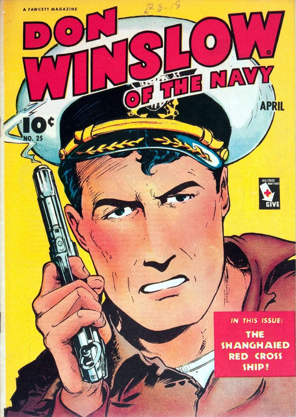 Comic Book Cover For Don Winslow of the Navy 25