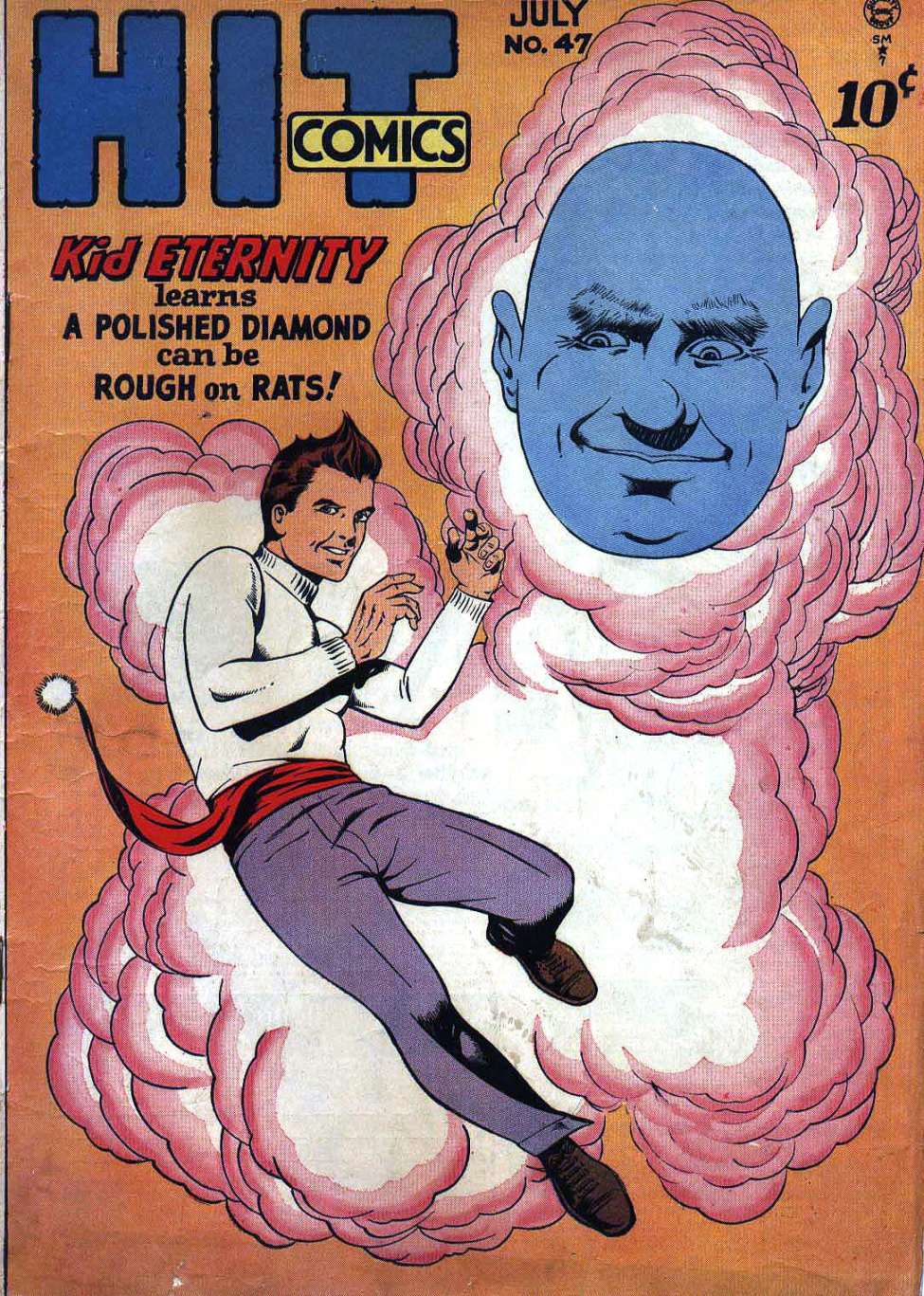 Comic Book Cover For Hit Comics 47 - Version 1