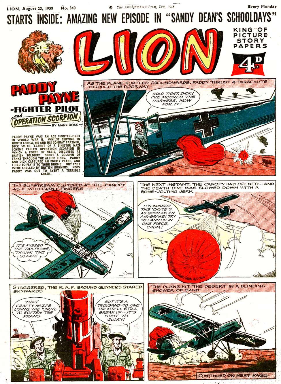 Book Cover For Lion 340