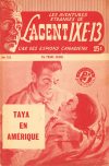 Cover For L'Agent IXE-13 v2 715 - Taya en Amérique