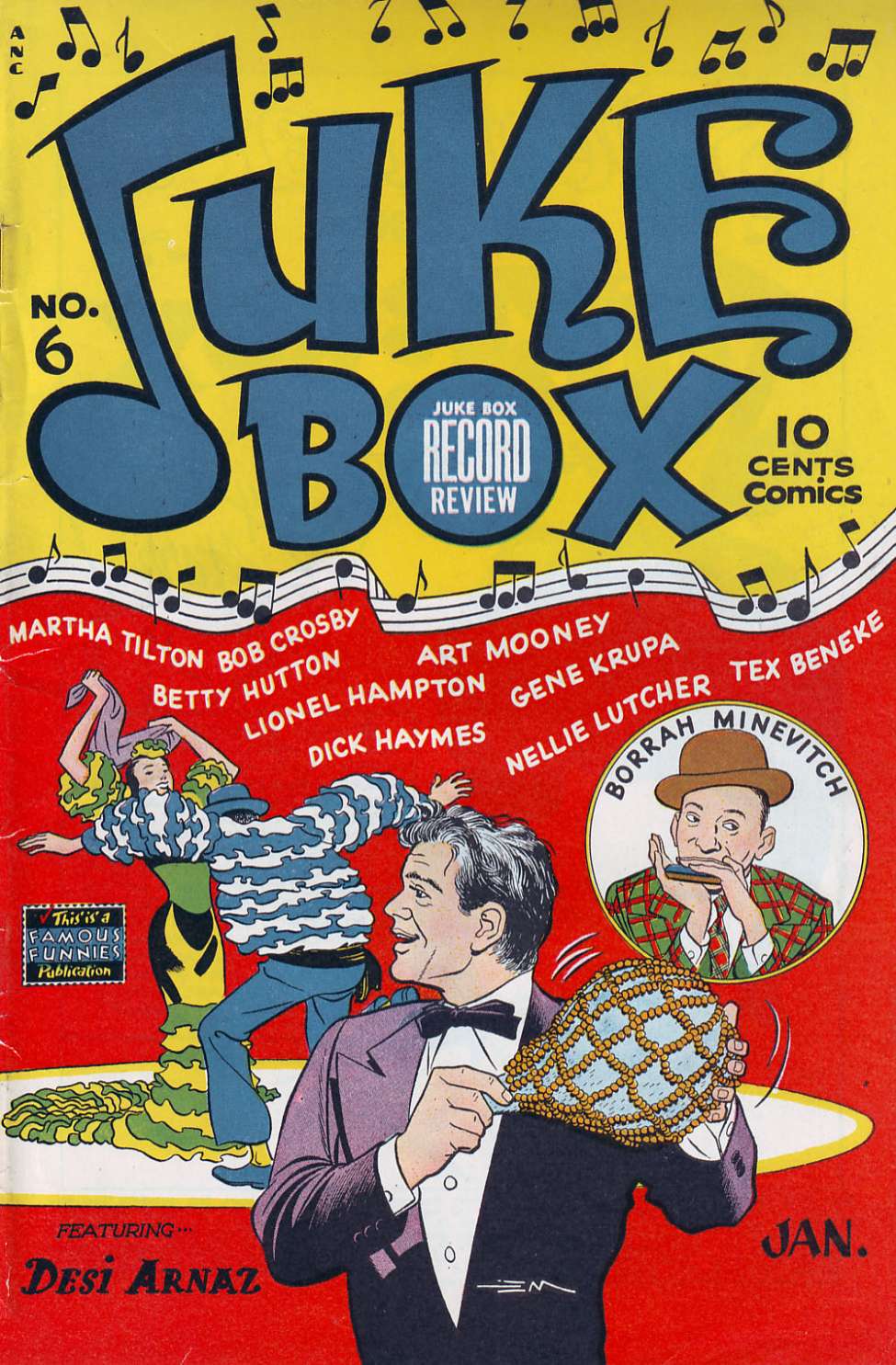 Book Cover For Juke Box Comics 6